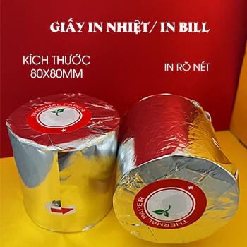 Giấy in nhiệt K80x80mm