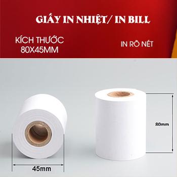 Giấy In Nhiệt K80x45MM